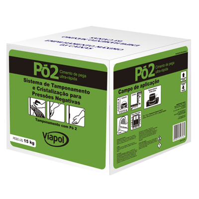 PÓ 2 CAIXA 15 KG VIAPOL