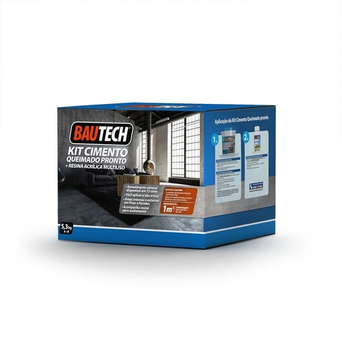 KIT CIMENTO QUEIMADO BAUTECH 5,3 KG