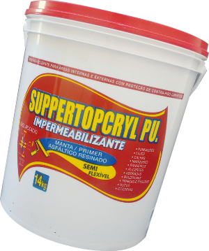 SUPPERTOPCRYL PU PRETO 14 KG