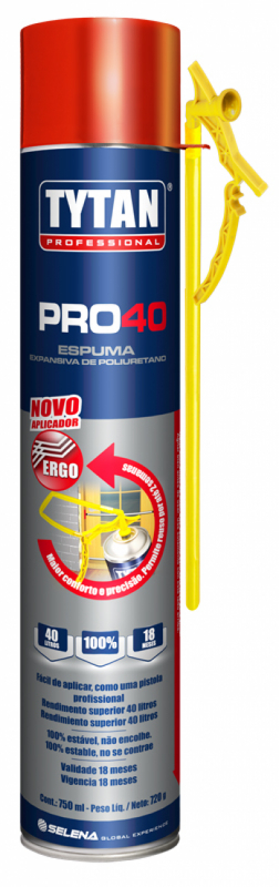ESPUMA PRO40 ERGO 750ML/720G