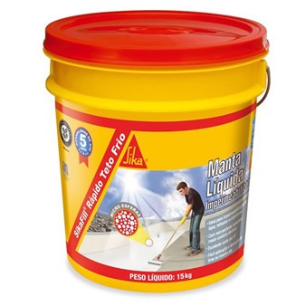 SIKAFILL RAPIDO TETO FRIO BRANCO 15 KG