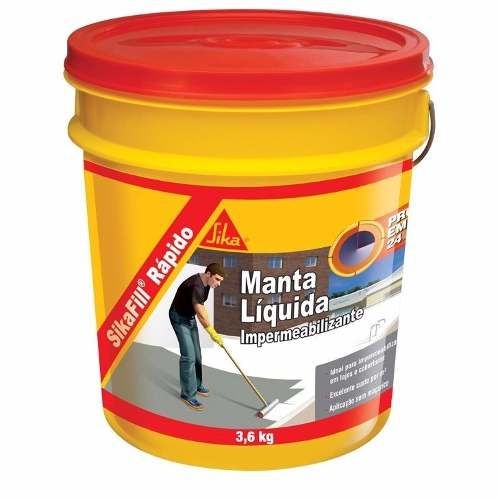 SIKAFILL RAPIDO BRANCO 3,6 KG
