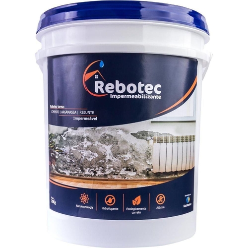 REBOTEC HIDROFUGANTE NANOTECNOLÓGICO 4 KG