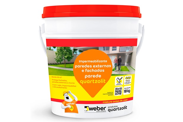 impermeabilizante paredes e fachadas quartzolit