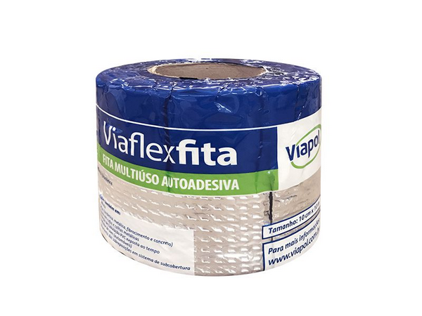 FITA ADESIVA VIAFLEX FITA 10CMX10MT VIAPOL