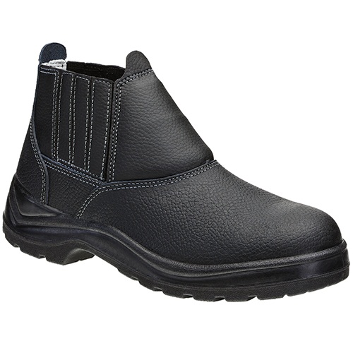 BOTA PRETA ELASTICA COM BICO PU Nº34 U-SAFE