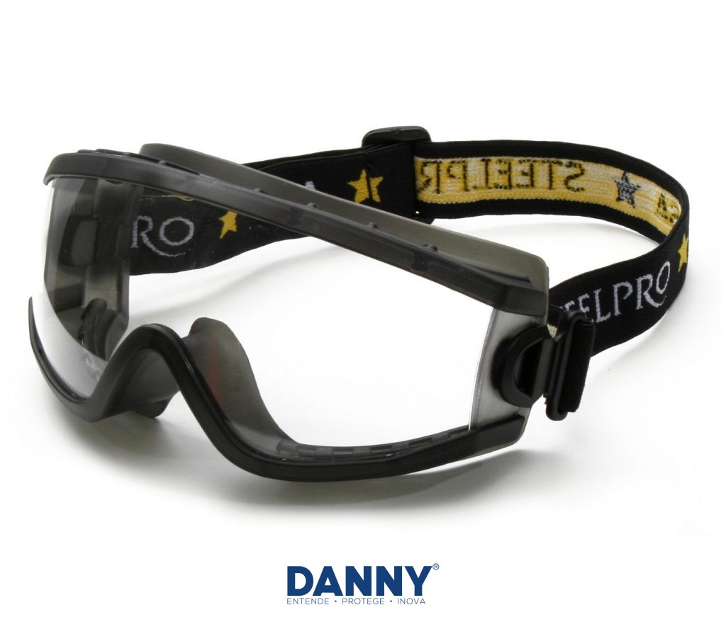 OCULOS SEGURANÇA EVEREST AMPLA VISAO INCOLOR STEELPRO