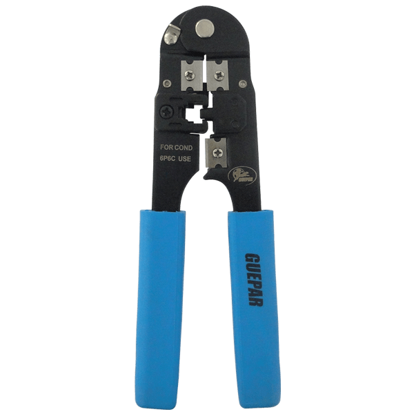ALICATE P/CRIMPAR RJ11/RJ12 PROFISSIONAL CAT 5 GUEPAR