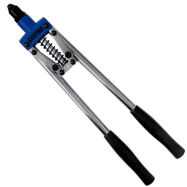 ALICATE REBITADOR ALAVANCA PROFISSIONAL G4 REBITES DE 2.4mm, 3.2mm, 4.0mm e 4.8mm GUEPAR