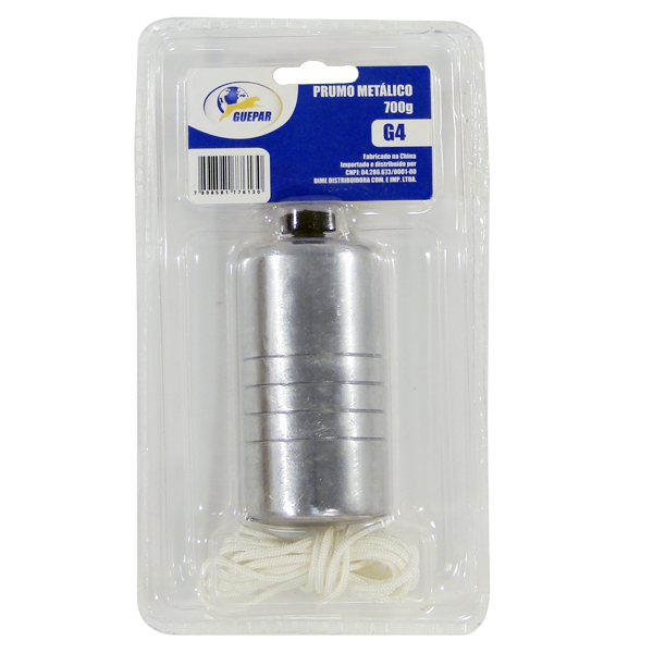 PRUMO METALICO 700GR G4 GUEPAR