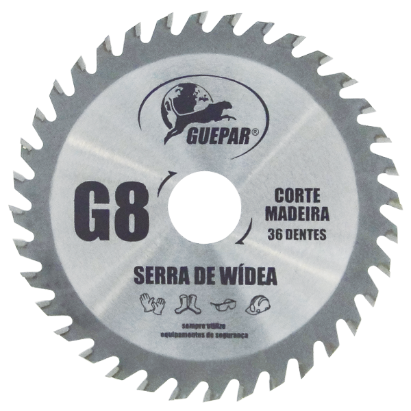 SERRA DE WIDEA 4.3/8″ 36 DENTES G8 GUEPAR