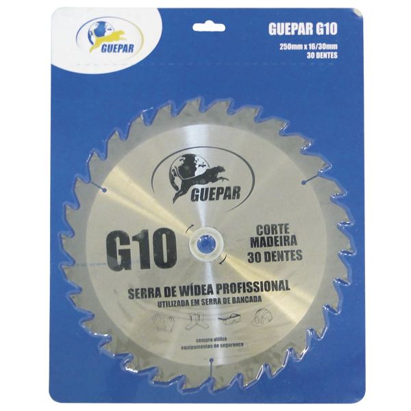 SERRA DE WIDEA 10″ 30 DENTES G10 GUEPAR