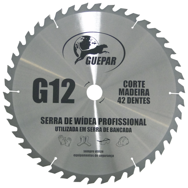 SERRA DE WIDEA 14″ 42 DENTES G12 GUEPAR