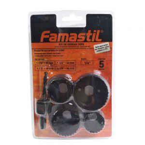 Kit de Serras Copo 1.1/4”   1.1/2”   1.3/4″   2.1/8″